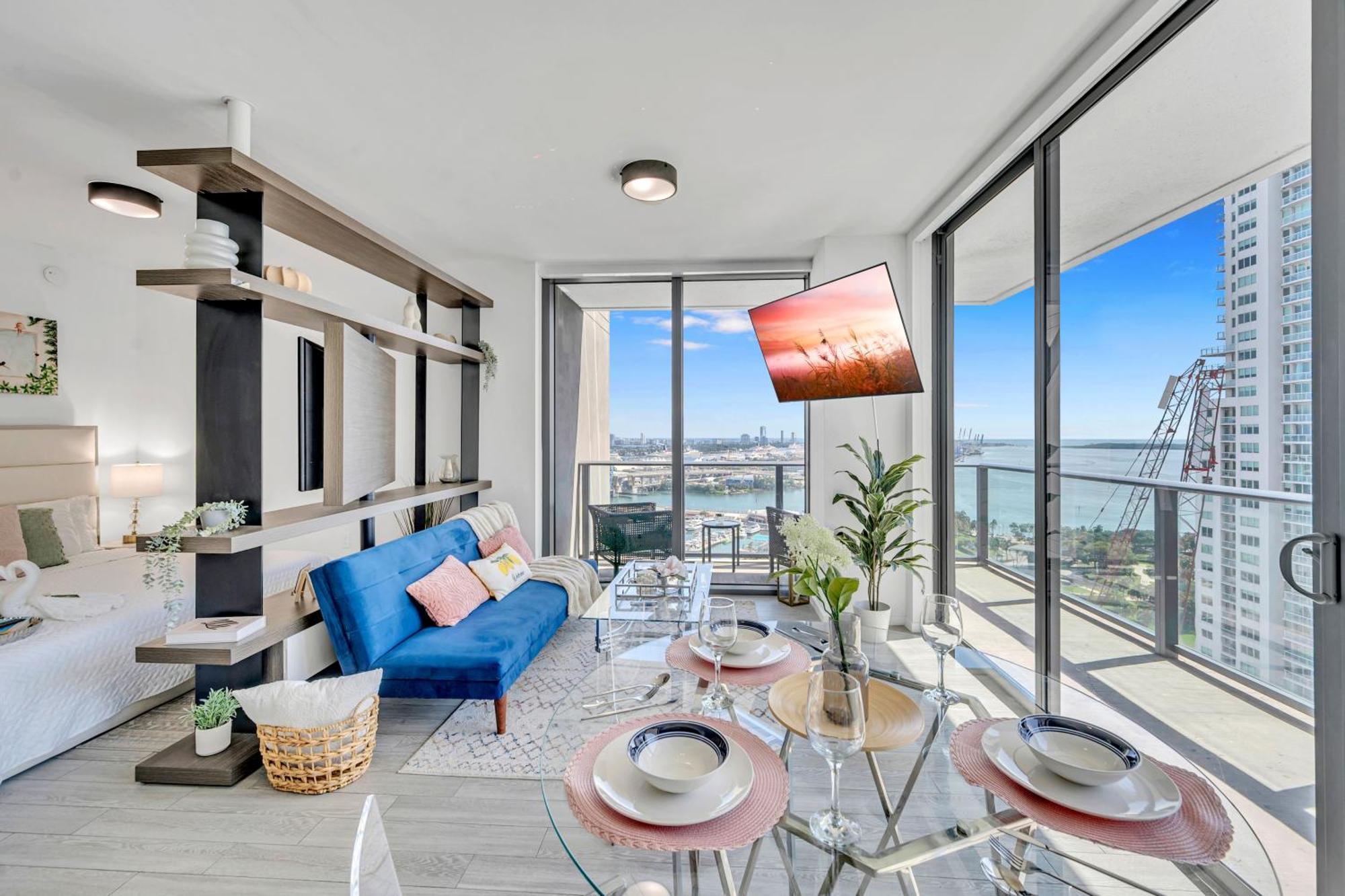 Mesmerizing Views Corner Condo Miami Exteriér fotografie